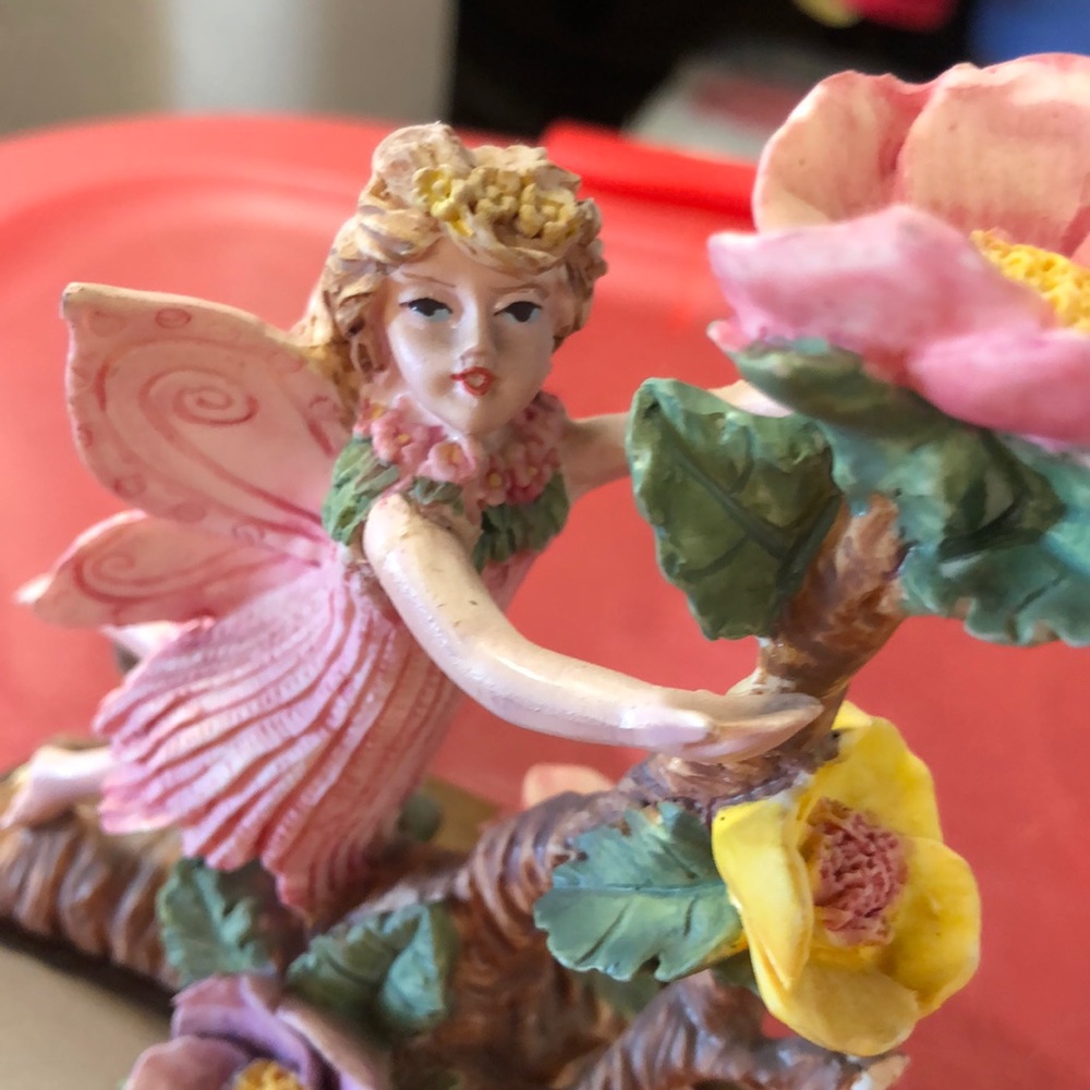 Whimsical fairy figurine